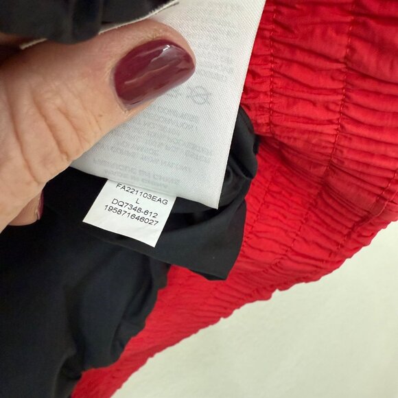 Nike Air Jordan Red Essential Puffer Jacket Coat DQ7348-612 Mens size Large - Picture 6 of 11